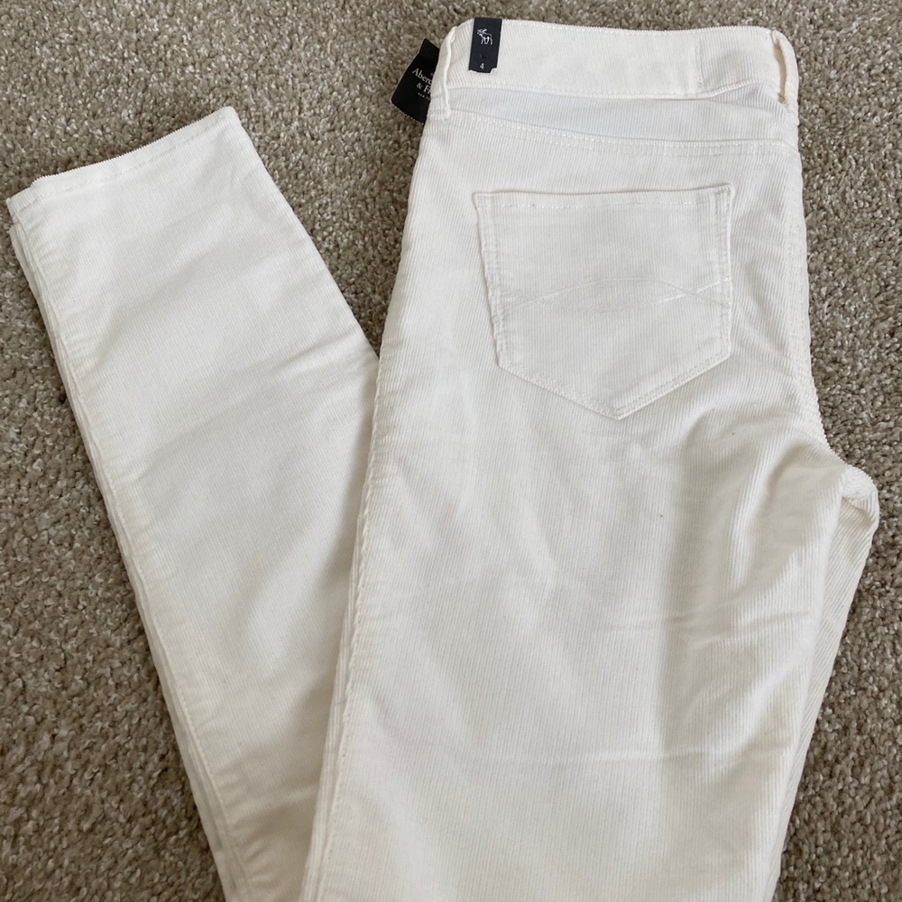 Abercrombie & Fitch corduroy skinny jeans